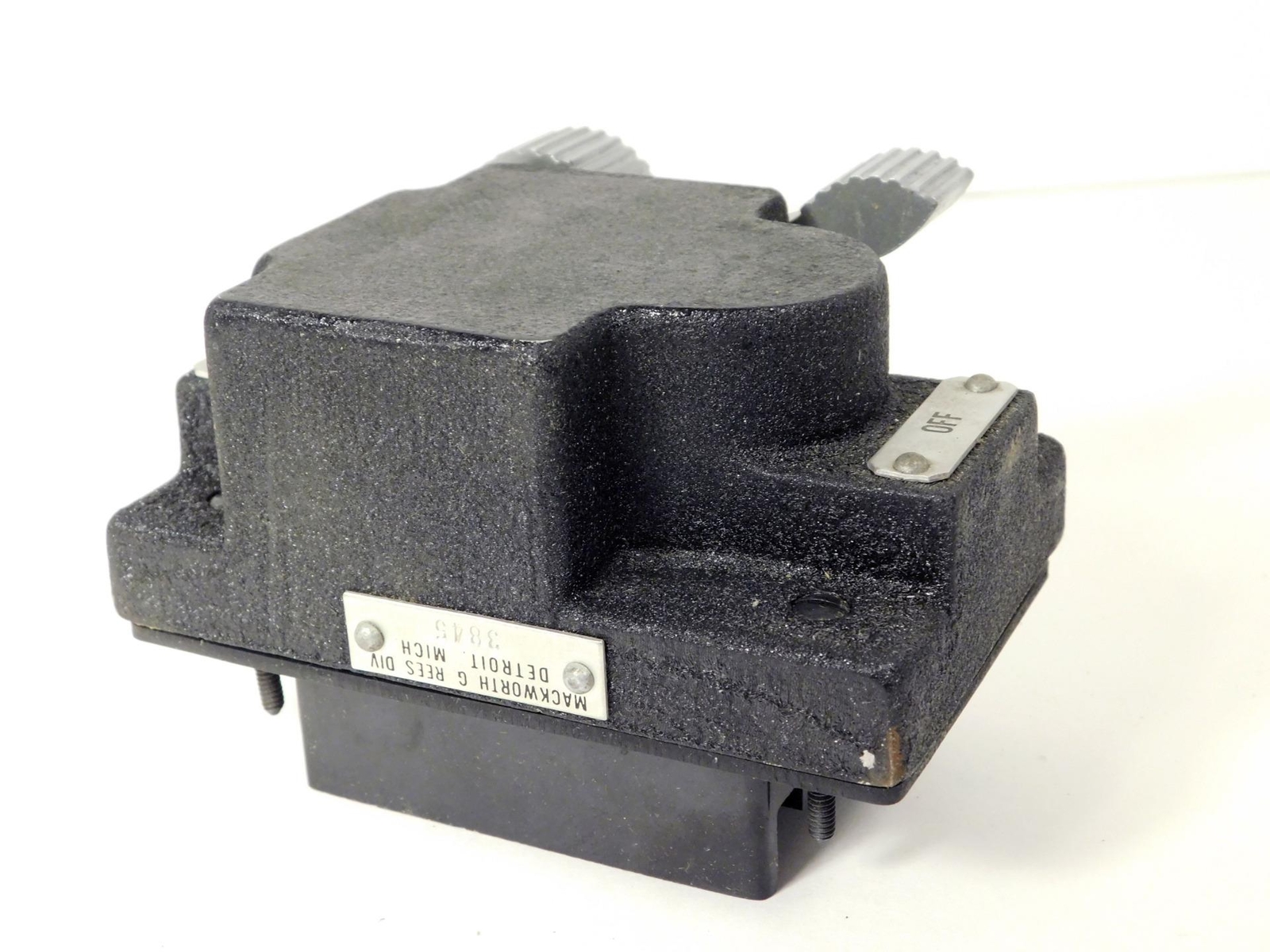 REES Control Unit 3845 Heavy Duty Rocker Control Switch NOS
