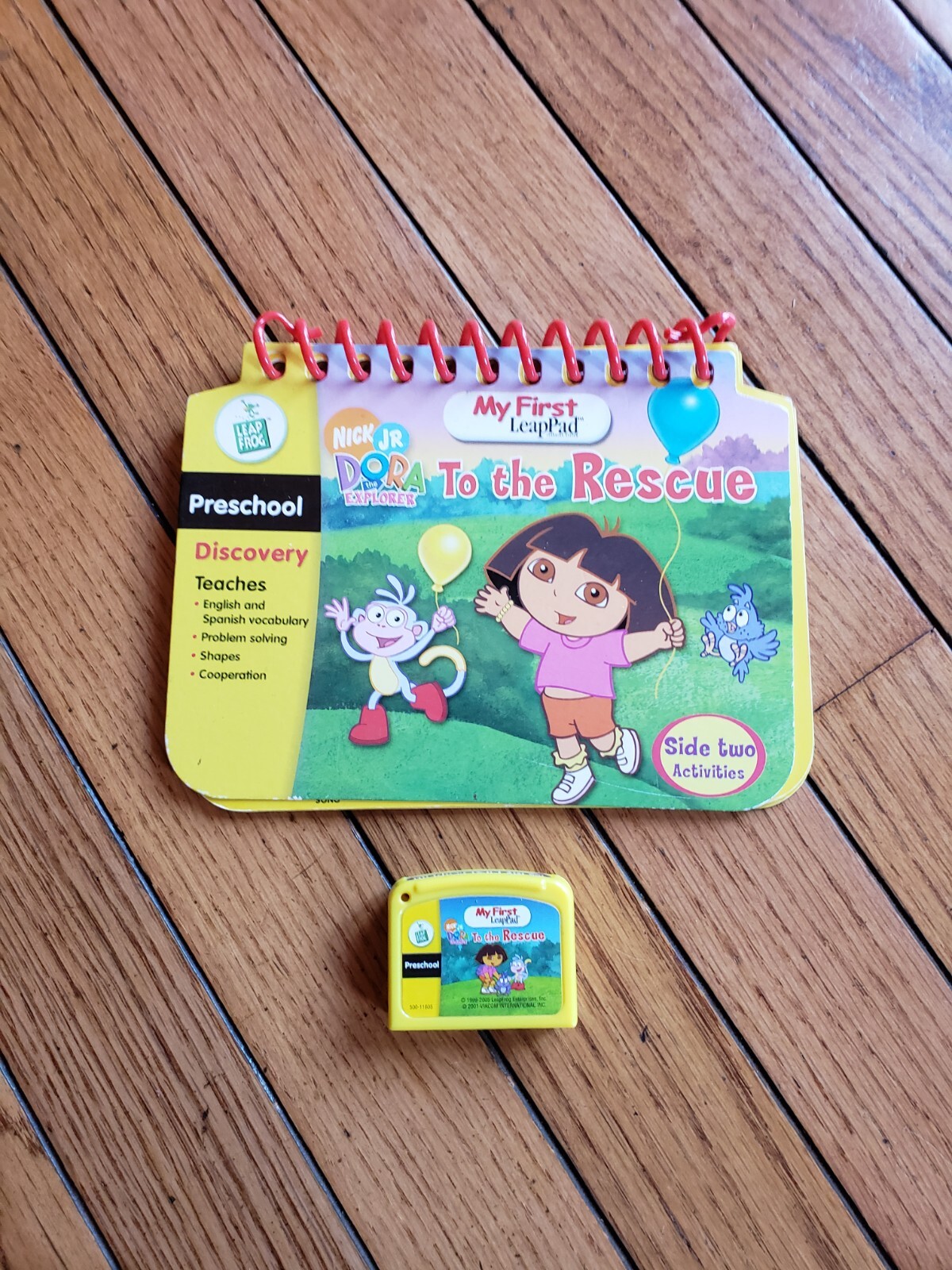 Leap Frog My First LeapPad Dora to the Rescue Cartridge & Book