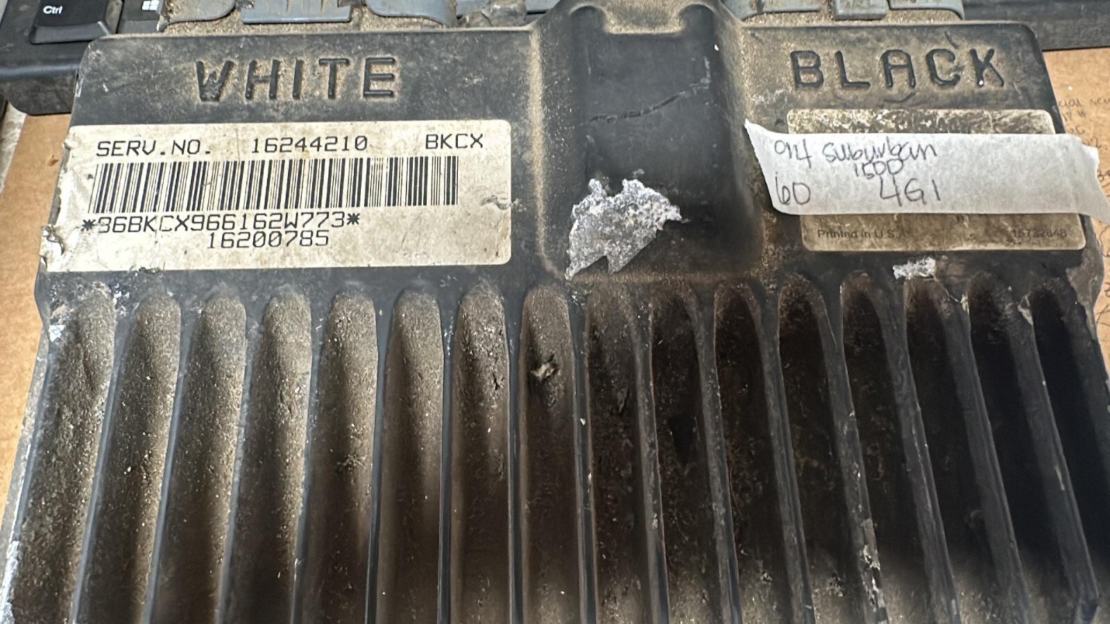 16244210 Chevy Suburban engine control module 1994
