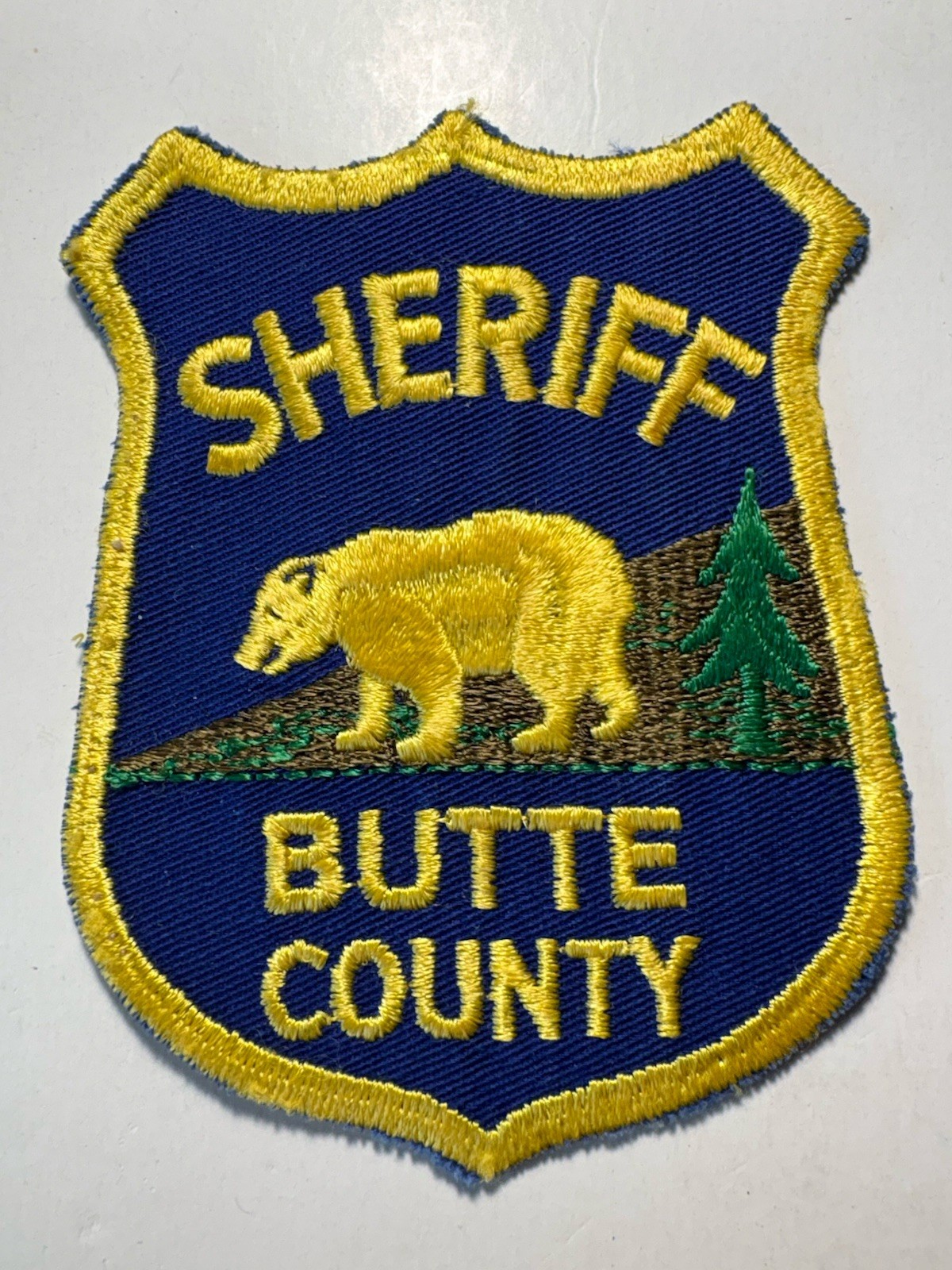 Butte County California Sheriff Patch  ~ Vintage