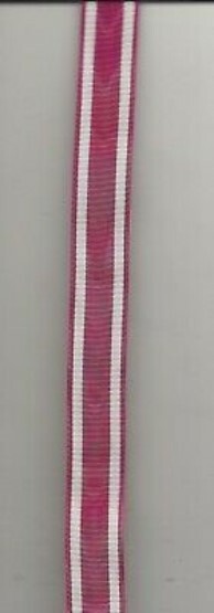 Six 6 inches of miniature mini ribbon material for the Meritorious Service medal
