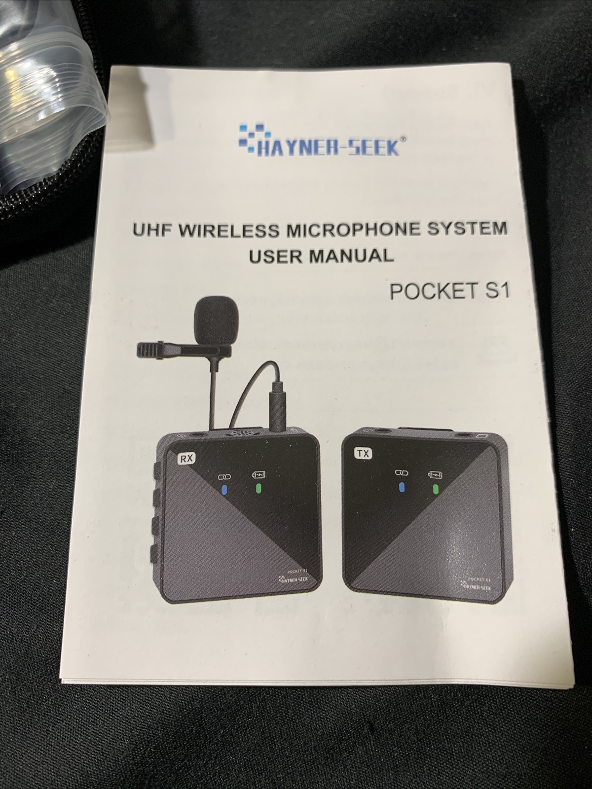 Hayner Seek UHF Wireless Microphone System (Model: Pocket S1)