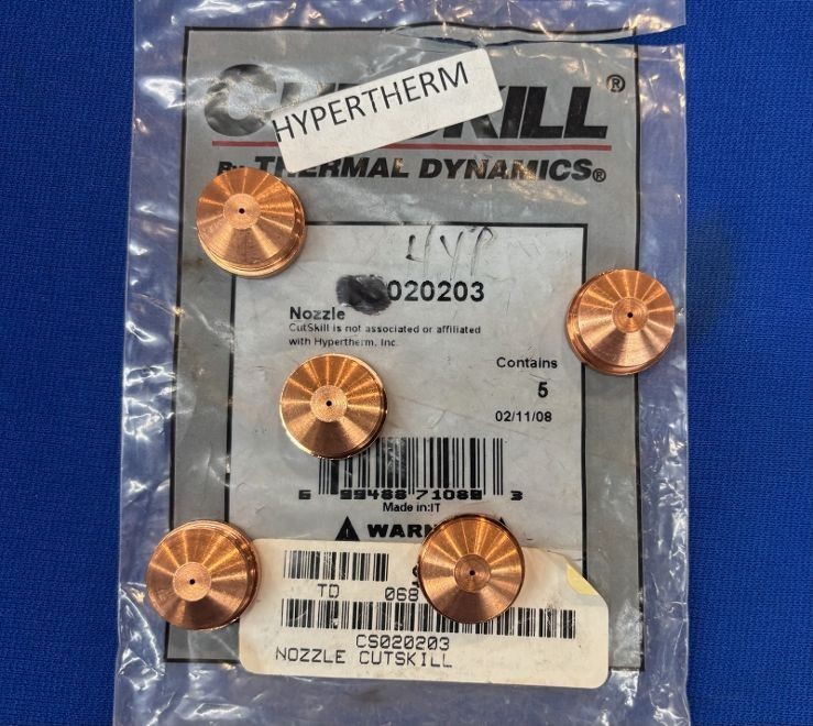 (5)  Hypertherm 020203 Made By PROFAX  Max70/80 Max100 Max100D 40 AMPS