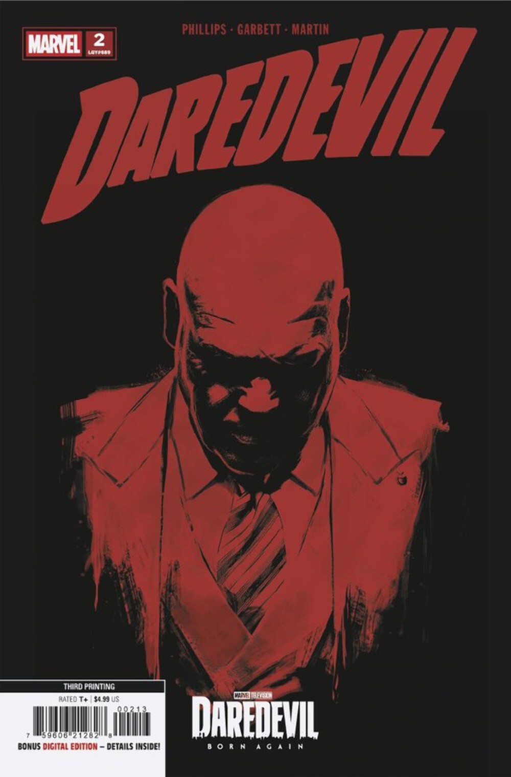 Daredevil #1 2 3 Marvel Television 4th 2nd 3rd Print Set (PRESALE 07/29/26)