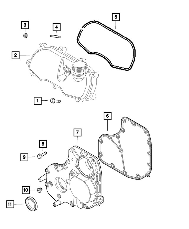 Genuine Mopar Stud 68186861AA