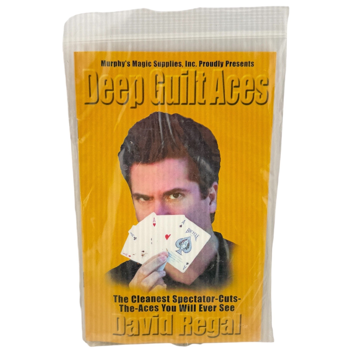 Murphy's Magic Deep Guilt Aces Card Trick David Regal Spectator Cuts