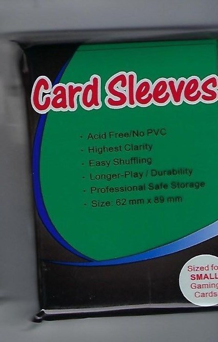 60 Green Pro-Safe Small Size Deck Protector Sleeves ( YuGiOh )