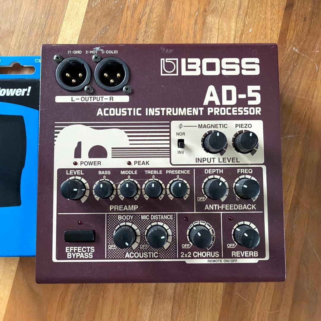 BOSS AD-5 + AC AD-Adapter 917436