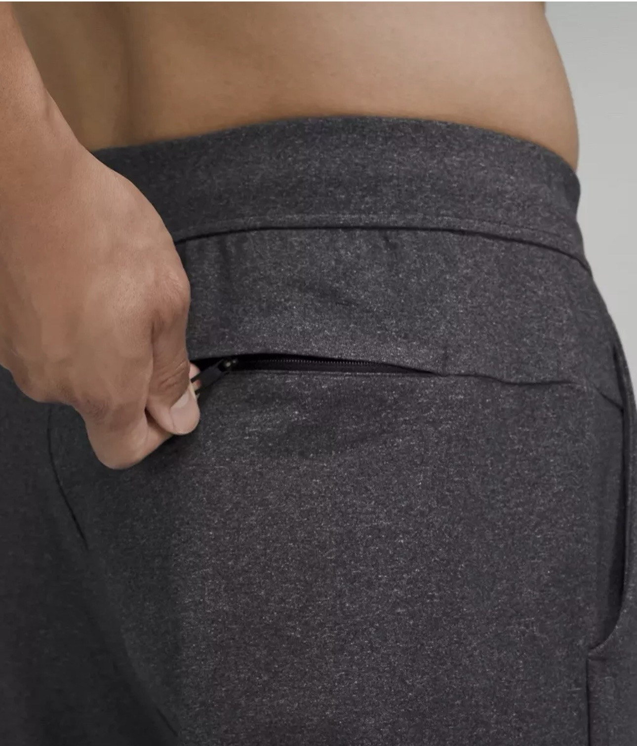 LULULEMON Mens Heathered Dark Gray Discipline Pants Sweatpants Medium