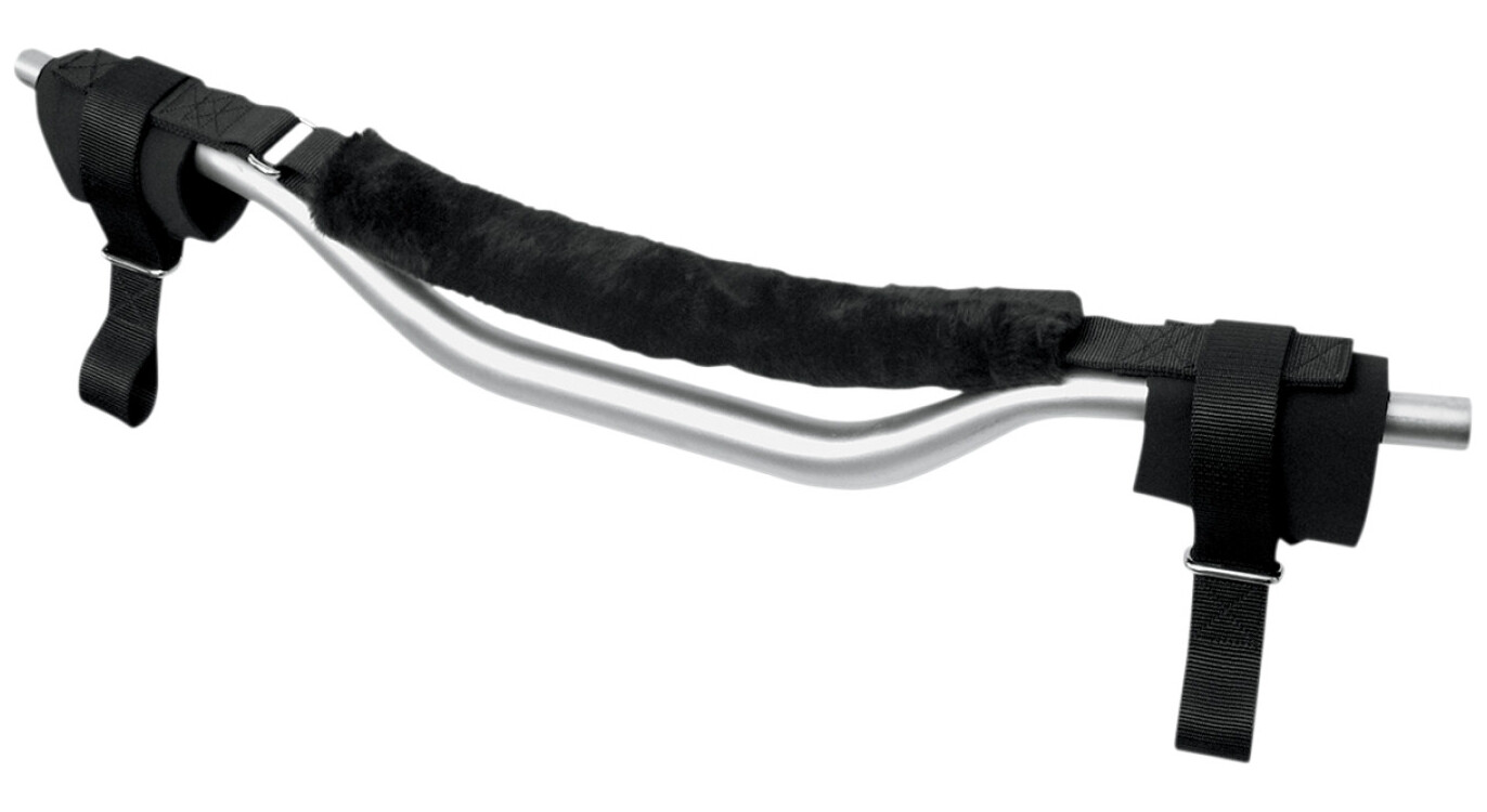 Powertye 43002 Handlebar Handcuffs with Soft Ties for Motorcycle Trailering
