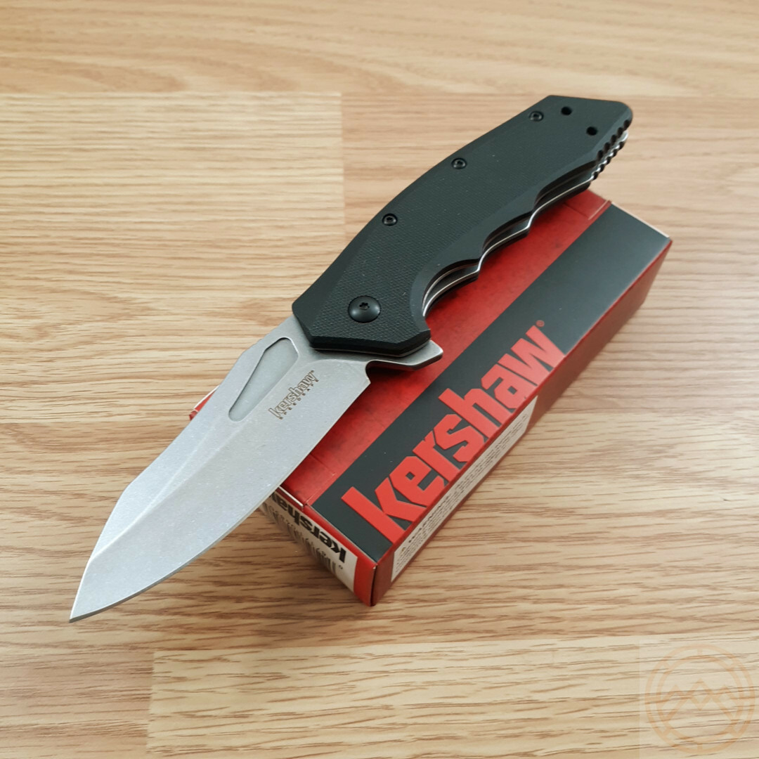 Kershaw Flitch Assisted Folding Knife 3.25" 8Cr13MoV Steel Blade G10 Handle