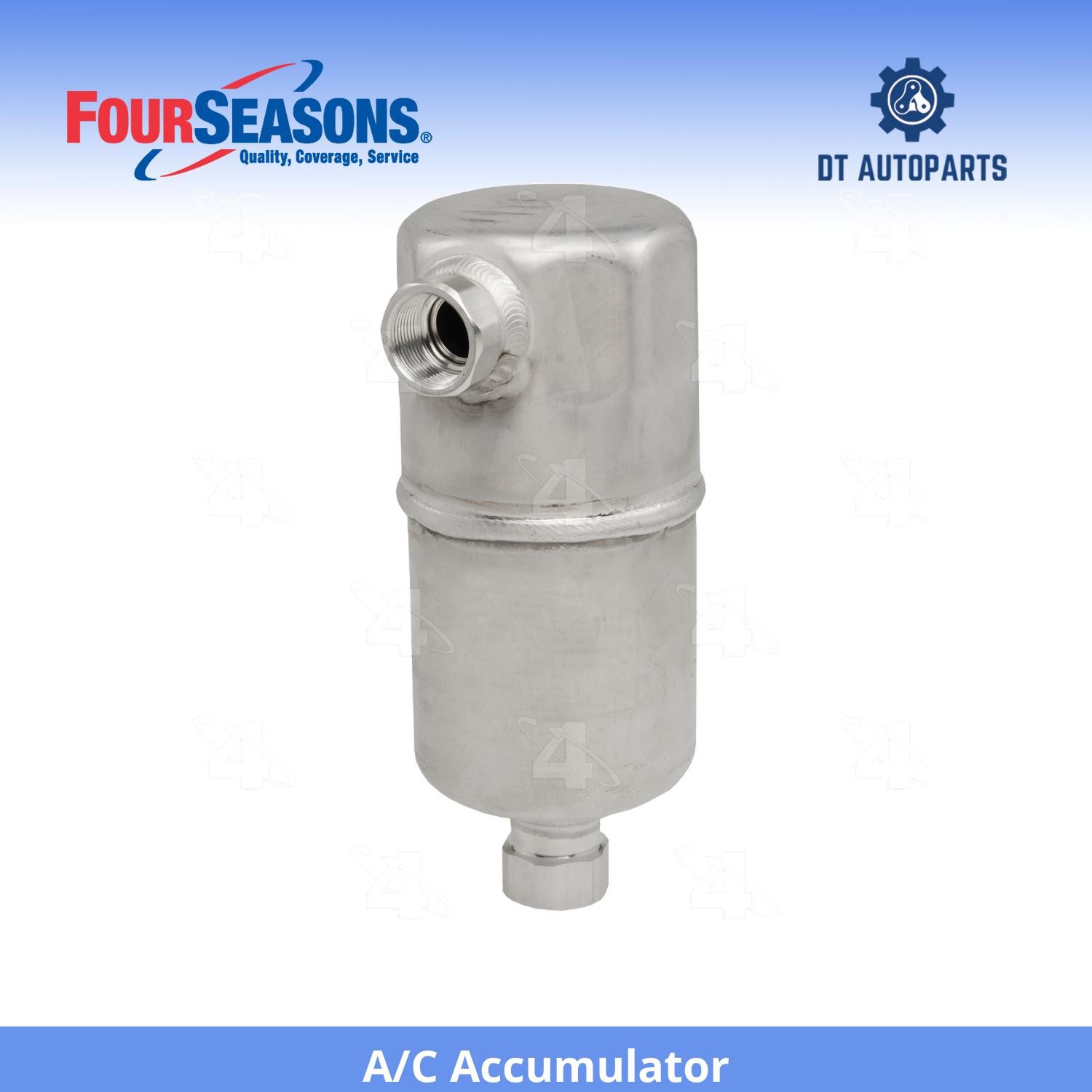 For 1995-1996 Peterbilt 375 - A/C Accumulator Four Seasons