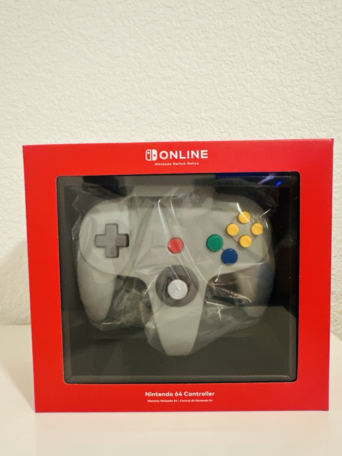 Nintendo 64 Controller - Nintendo Switch Online - Brand New N64 Wireless Gray