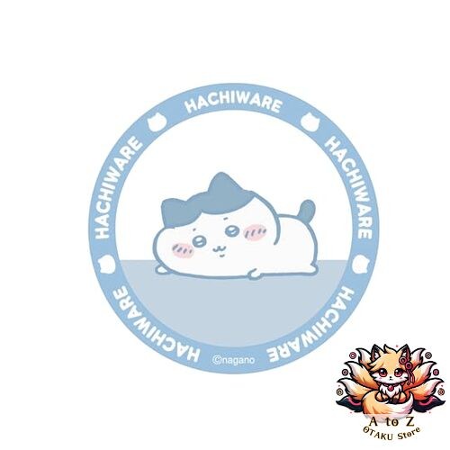 NEW Gourmandies Chiikawa MagSafe Compatible Metal Sticker Hachiware (Black and
