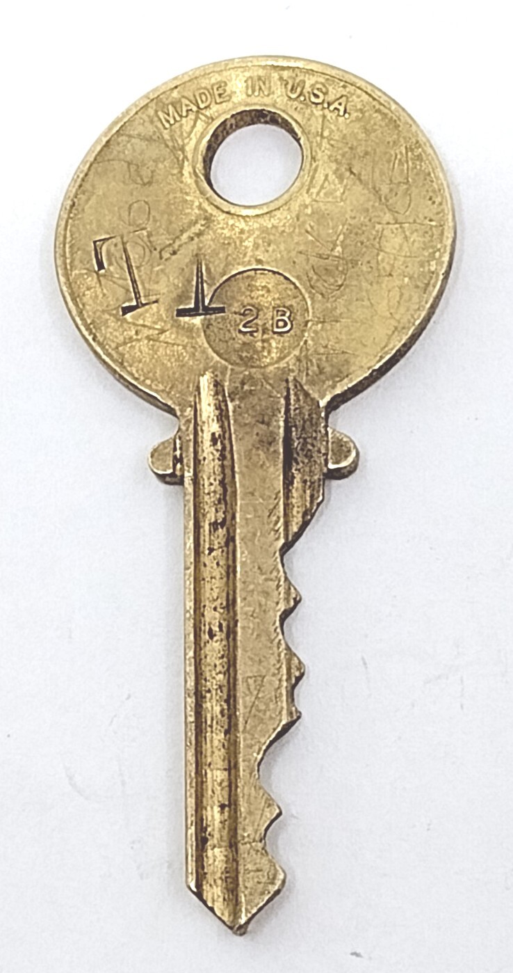 Vintage Key CONCORD 2B Appx. 2-1/8" Replacement Locks Steampunk