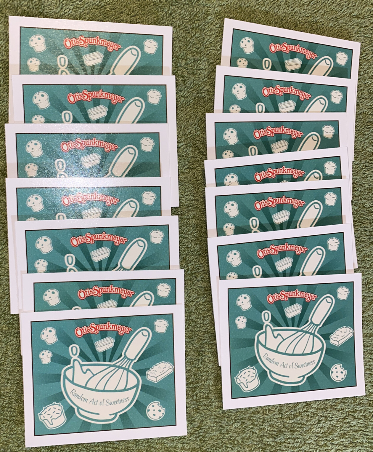 OtisSpunkmeyer Otis-opoly Game Replacement Piece 14 Random Act Of Sweetness Card