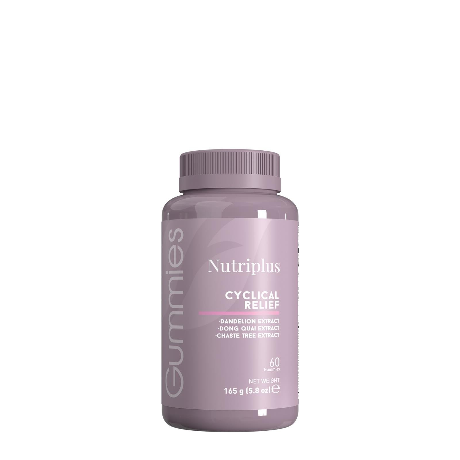 FARMASI NUTRIPLUS WOMEN MENSTRUAL CYCLICAL RELIEF GUMMIES 60ct GENUINE NEW!!!
