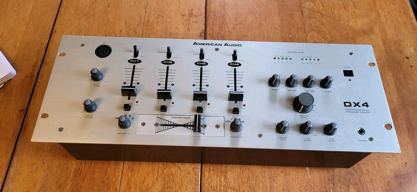 American Audio DX 4 Professional Preamp Mixer