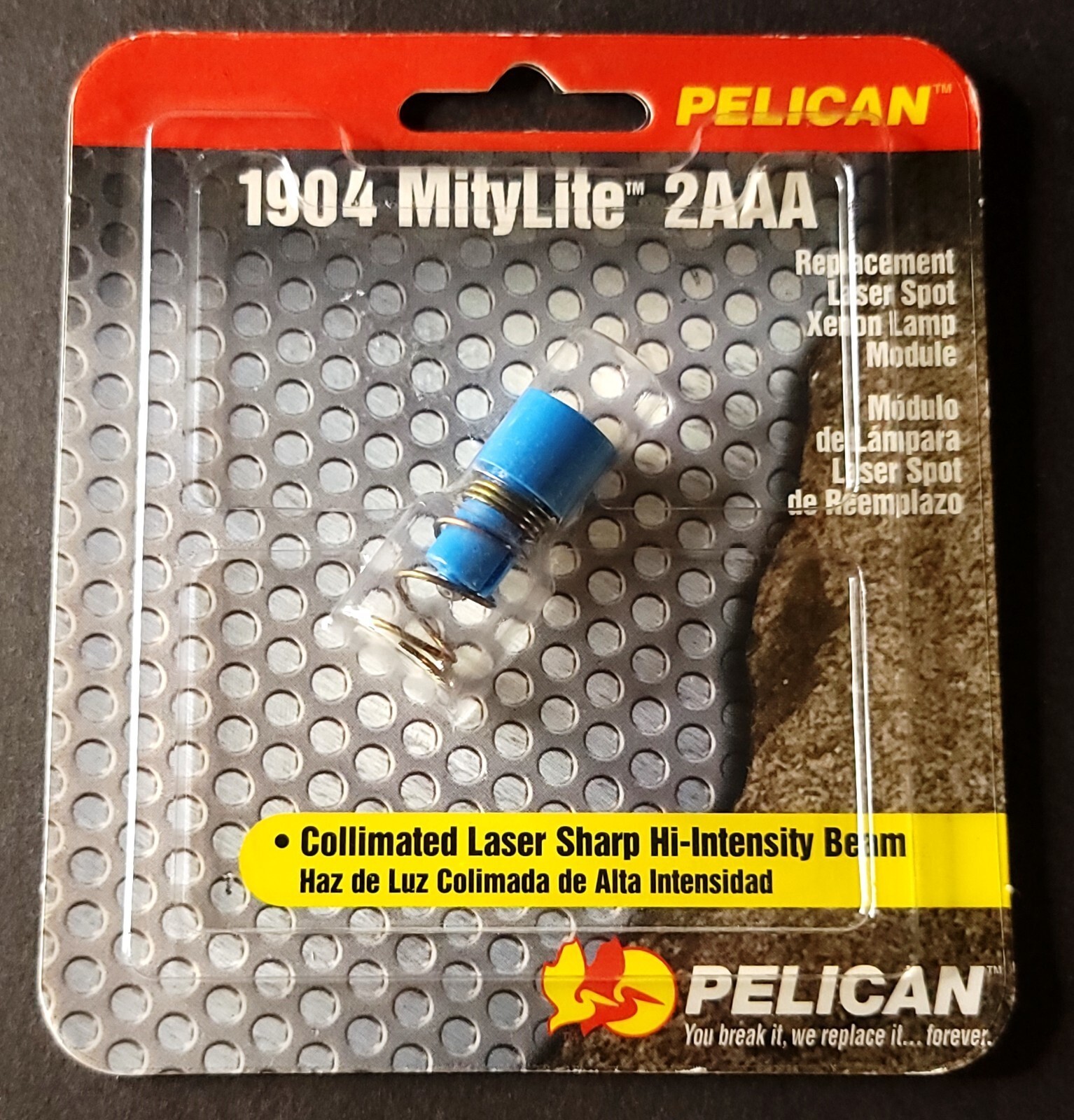 PELICAN 1904 2AAA Replacement Laser Spot Xenon Lamp Module for 1900 MityLite