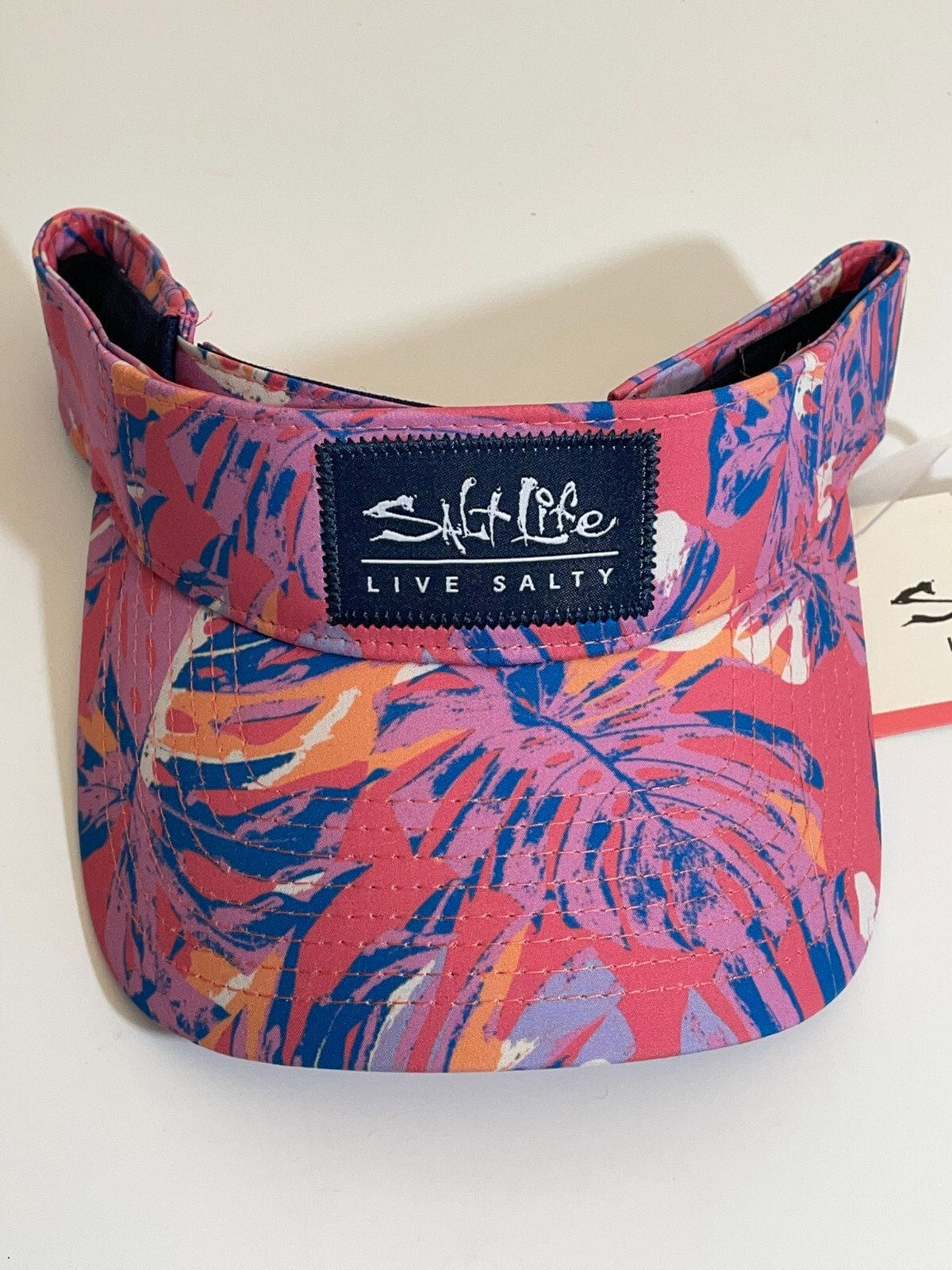 556- NWT SALT LIFE Hat Cap Visor Fishing Sports Golf NEW Fish/Dive/Surf