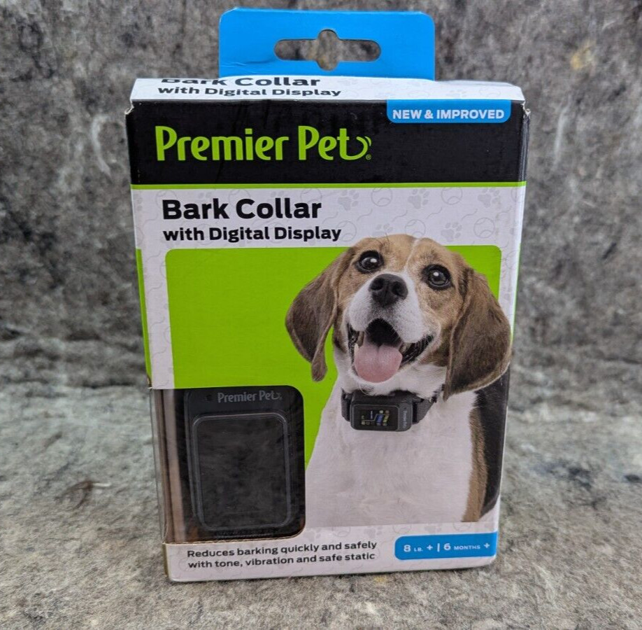 Premier Pet ark Collar with Digital Display - GBC00-17993 🔥New/Sealed🔥