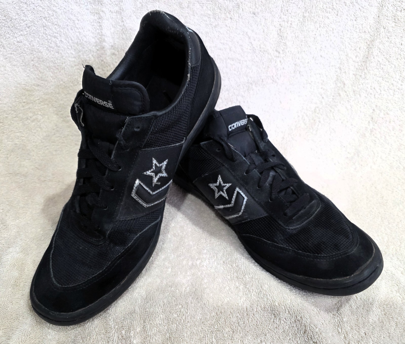 Very Rare Converse "Grandmaster Fred Vallari"  Martial Arts Shoes 80s Mens S-11