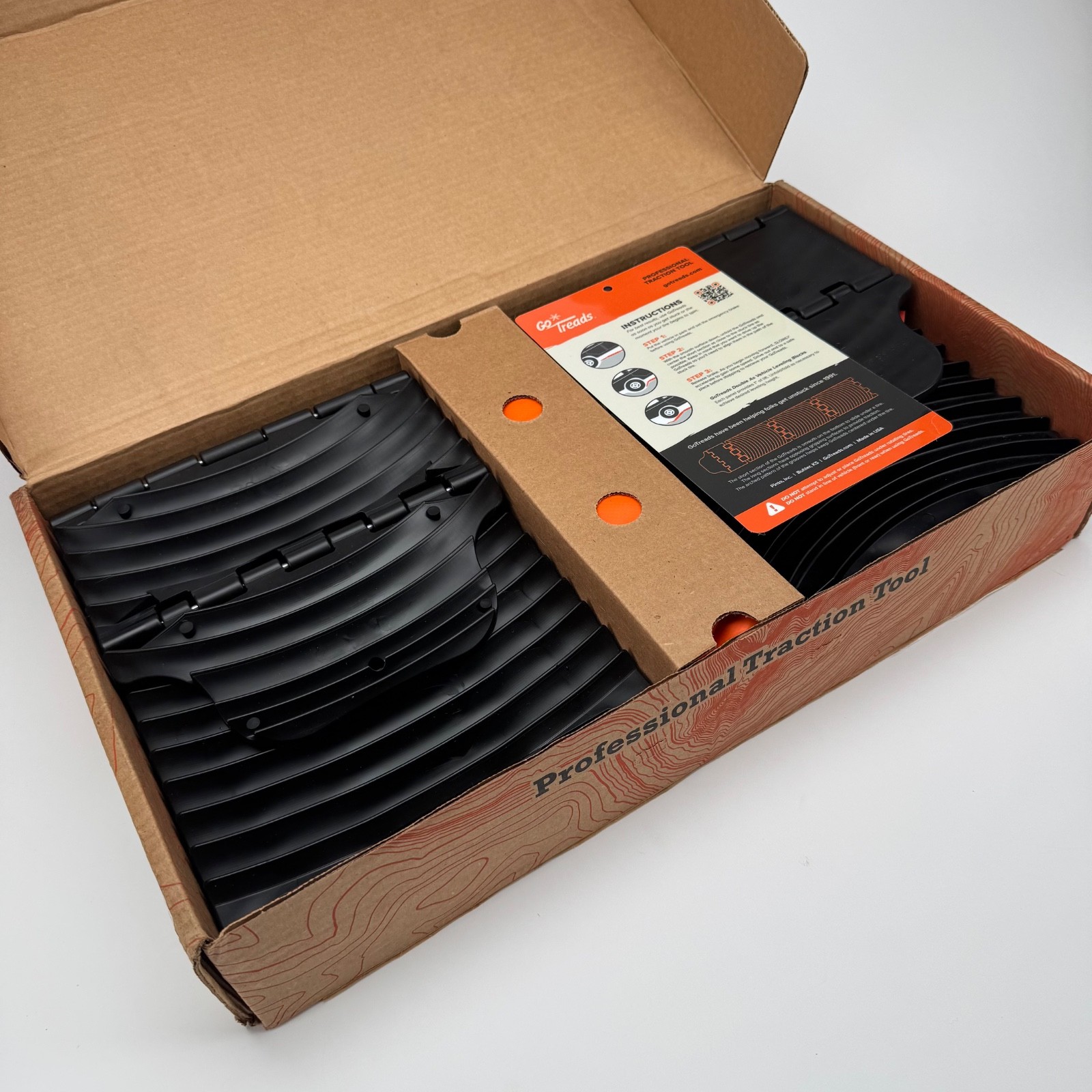 GoTreads Portable Vehicle Traction Tool Recovery Tracks Made in USA Set