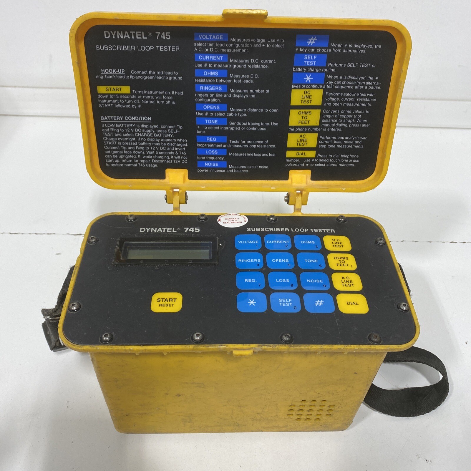 3M Dynatel 745 Compact Telephone Subscriber Loop Tester