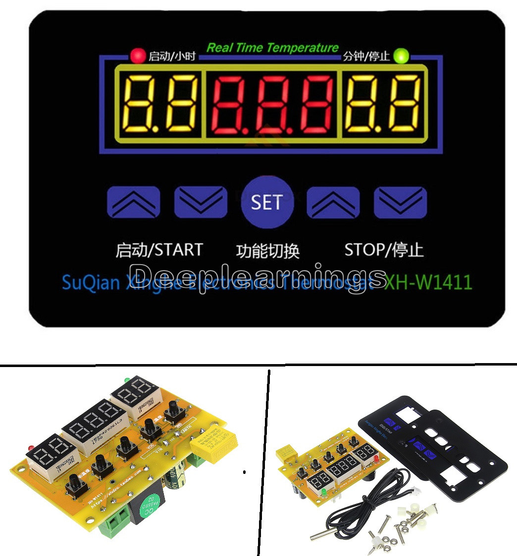 XH-W1411 10A AC 220V LED Digital Temperature Controller Thermostat Control