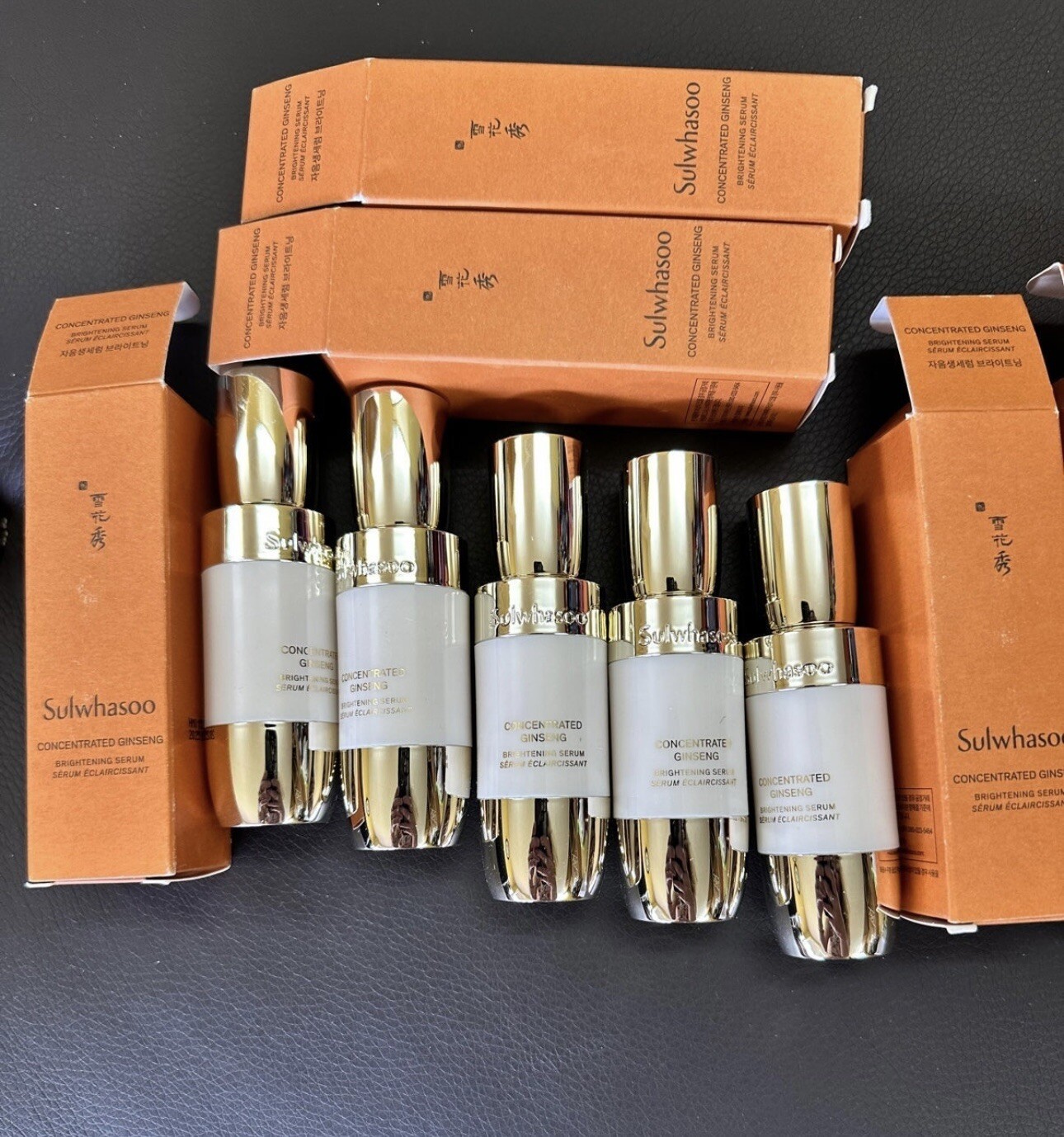 Sulwhasoo Concentrated Ginseng Brightening Serum 8ml x 5 Pcs = 40 ml US Seller
