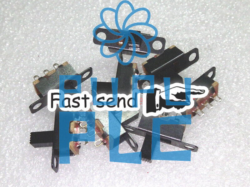 100pcs SS12F15G6 ON/ON 2 Position 1P2T SPDT Panel Mini Slide Switch