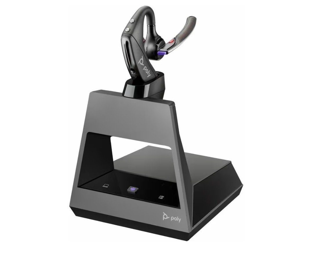 Poly Voyager 5200 Office Bluetooth Headset USB-C Microsoft Teams New Open Box
