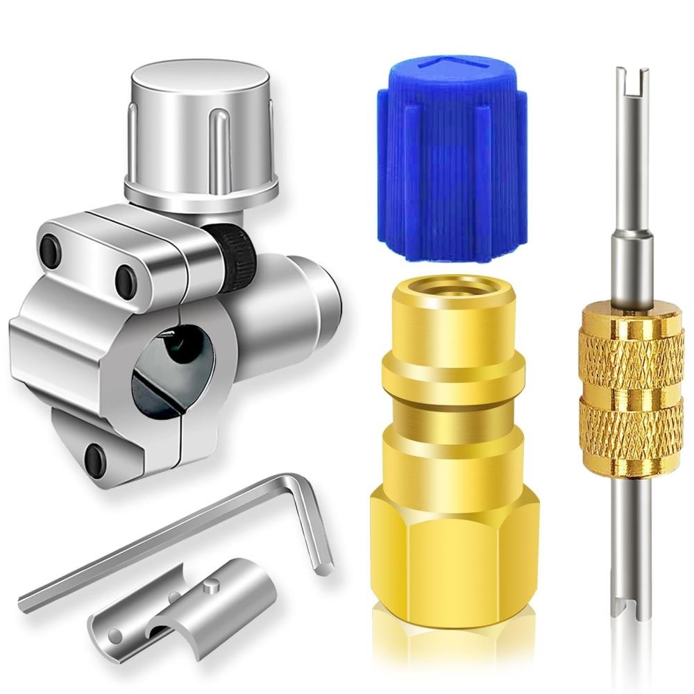 AC Retrofit Valve Kit R12 to R134A Low Side Adapter BPV31 Bullet Piercing HVAC /
