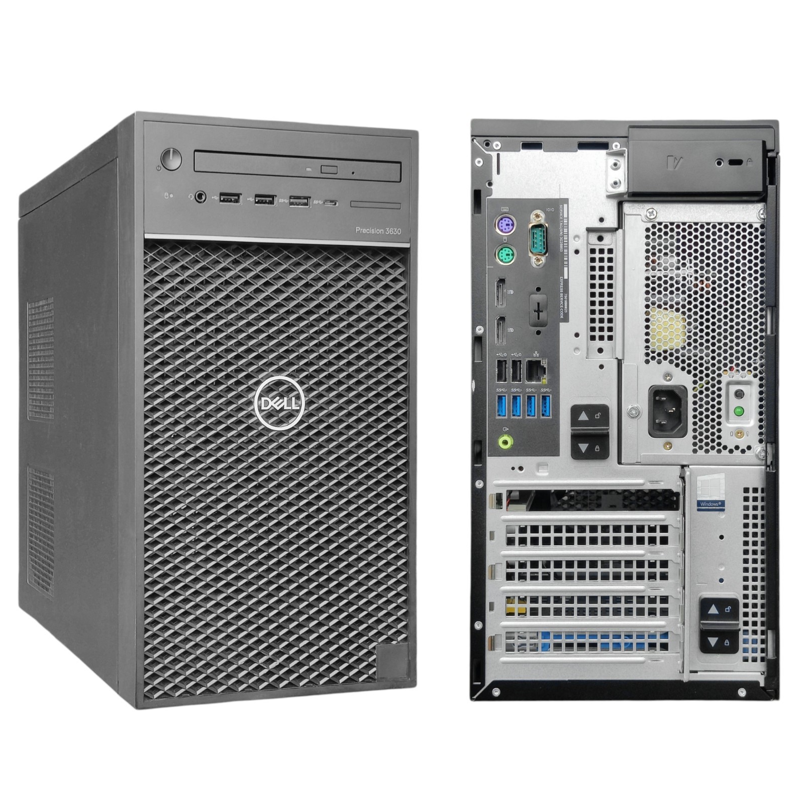 Dell Precision 3630 Tower 16GB ECC RAM 256GB NVMe SSD Win 11 Pro