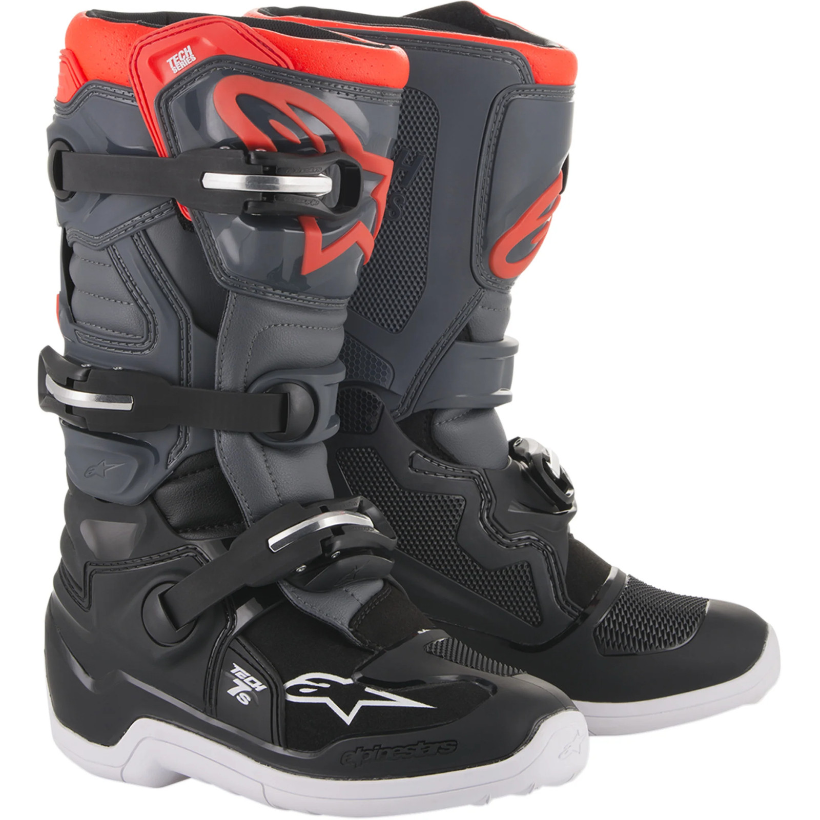 ALPINESTARS 3411-0486 201501711338 Youth Tech 7S Boots black/gray - us 8