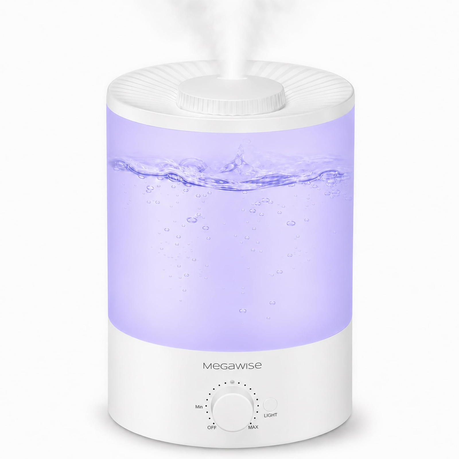 Megawise Home Essential 3.5L Cool Mist Humidifier Oil Diffuser Ultra-Quiet 40H