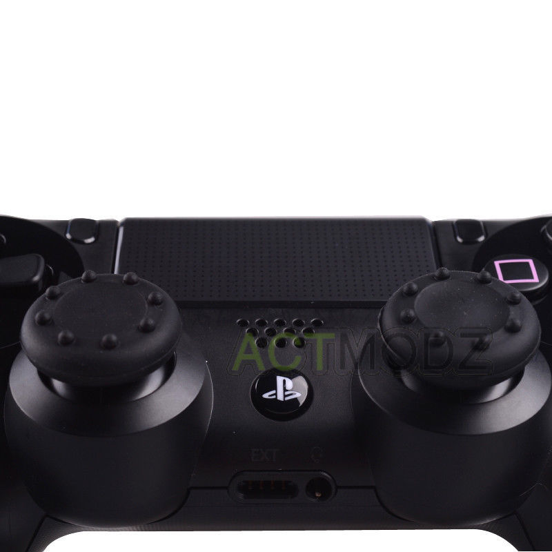 20pcs Controller Rubber Joystick Thumbstick Grip Cap for PS4 PS3 XBOX 360 Black