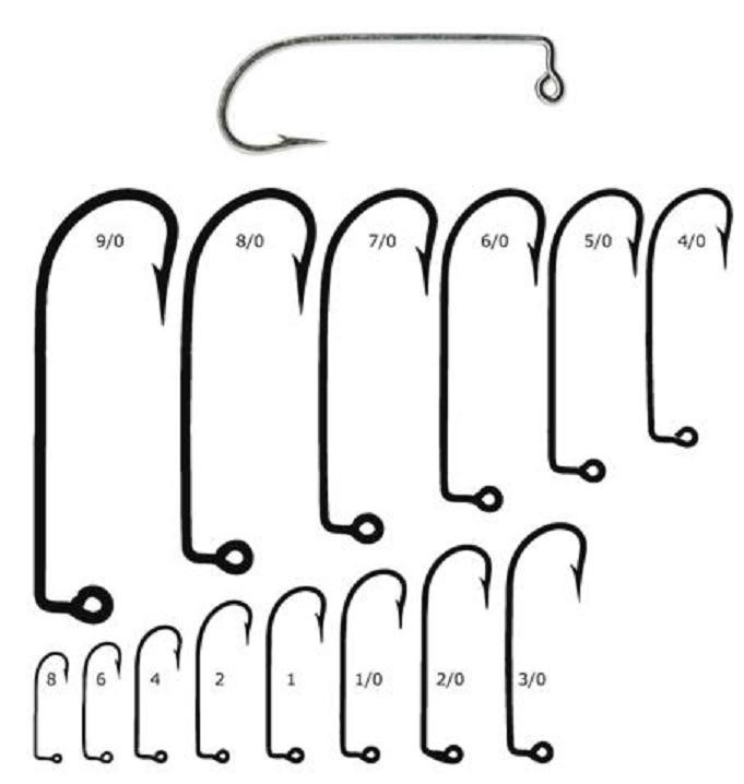 100 Mustad 91715D-70 Size 7/0 Saltwater 90 Degree Jig Hooks Fits Do It Molds