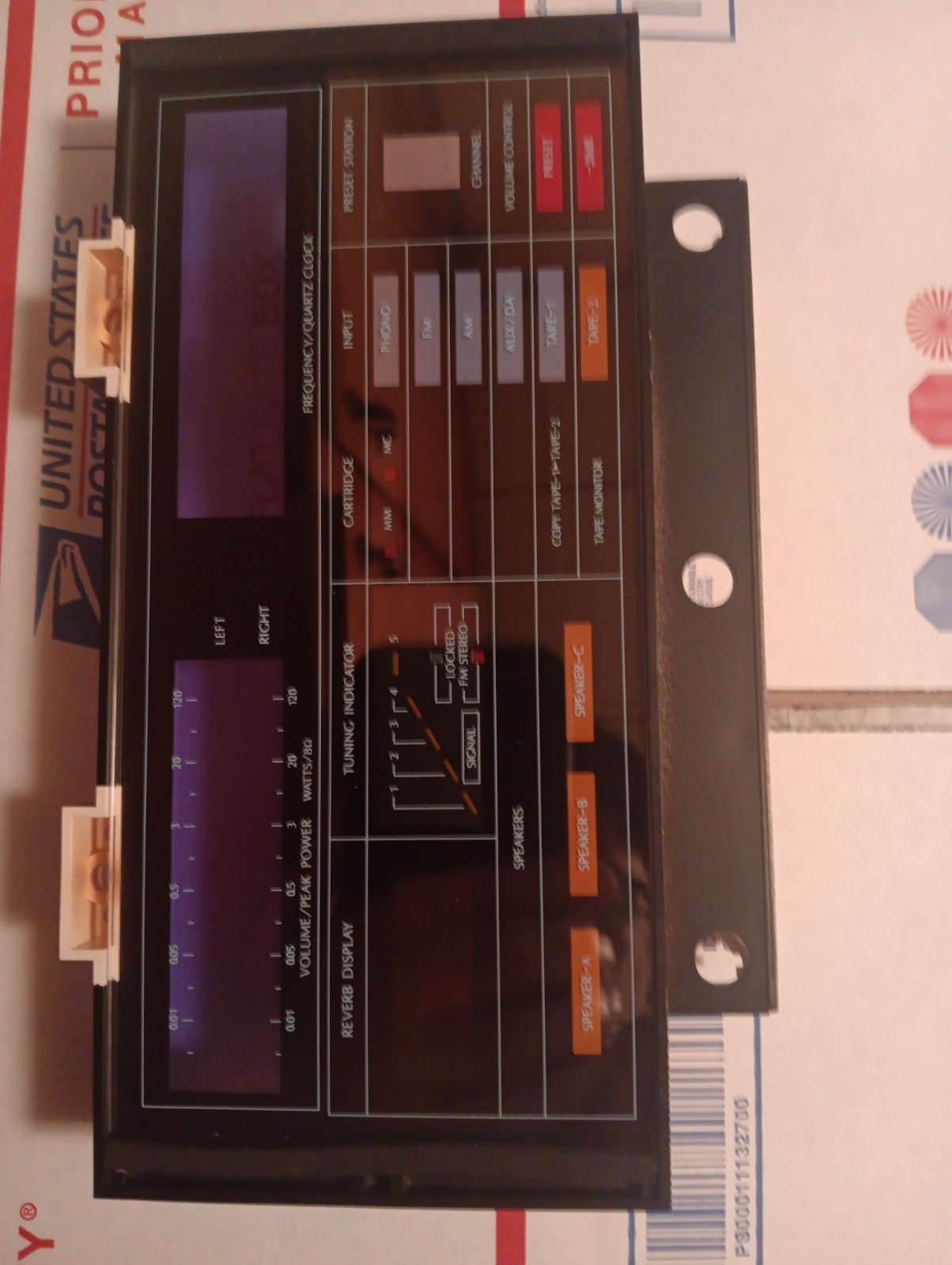 Sansui Z-9000 Quartz Synthesizer Compu - Receiver Display Lens