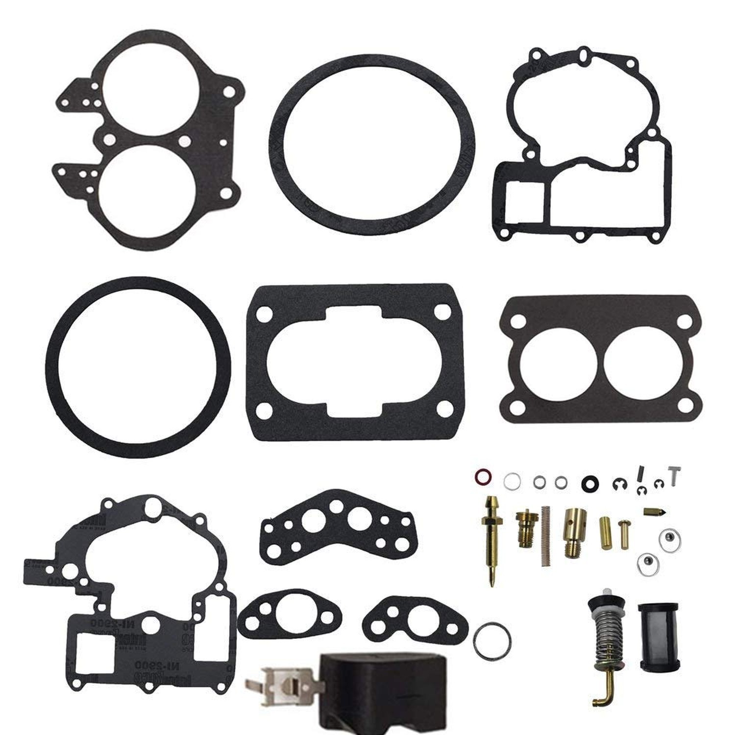 New Carburetor Repair Rebuild Kit for Mercruiser Mercury Marine 3.0L 4.3L 5.0...
