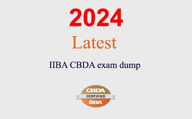 IIBA CBDA dump GUARANTEED (1 month update)