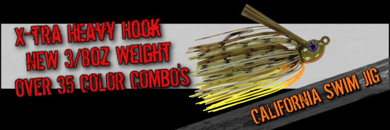 Dirty Jigs California Swim Jig Heavy Hook - Choose Size / Color