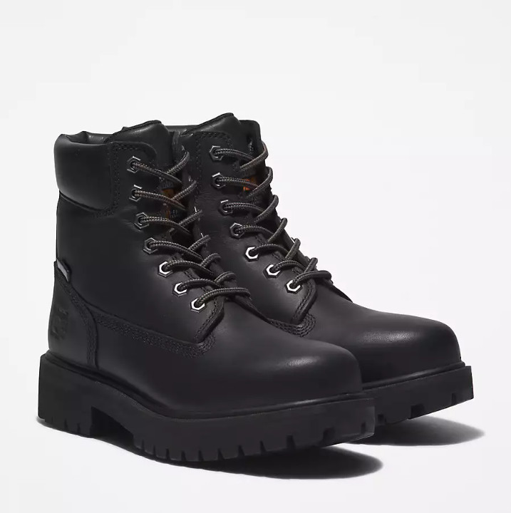 Timberland PRO Men's DIRECT ATTACH Black 6" Waterproof Work Boot TB026036 001