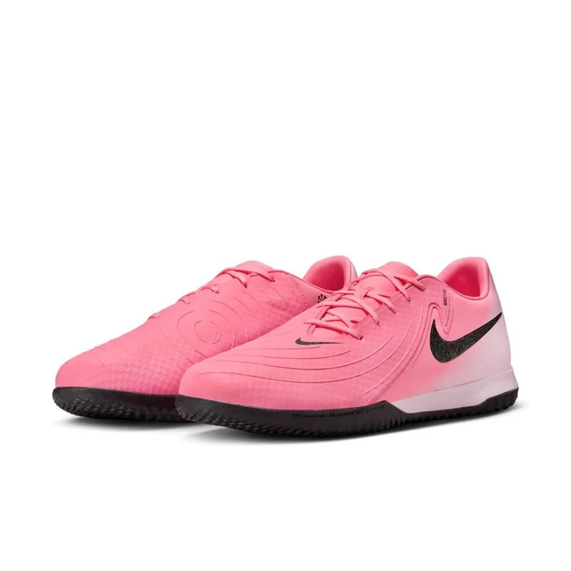 Nike Phantom GX II Academy IC FJ2581-600 Unisex Pink Black Soccer Shoes ACAD241