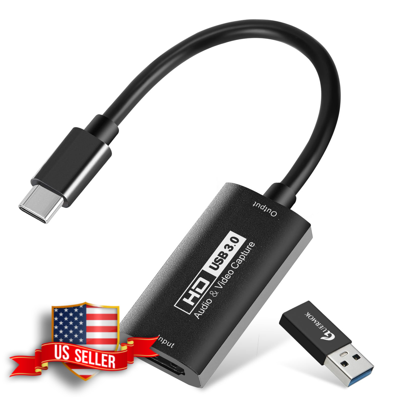 USB 3.0 HDMI to USB-C Video Capture Card 2K 30FPS 1080P 60FPS