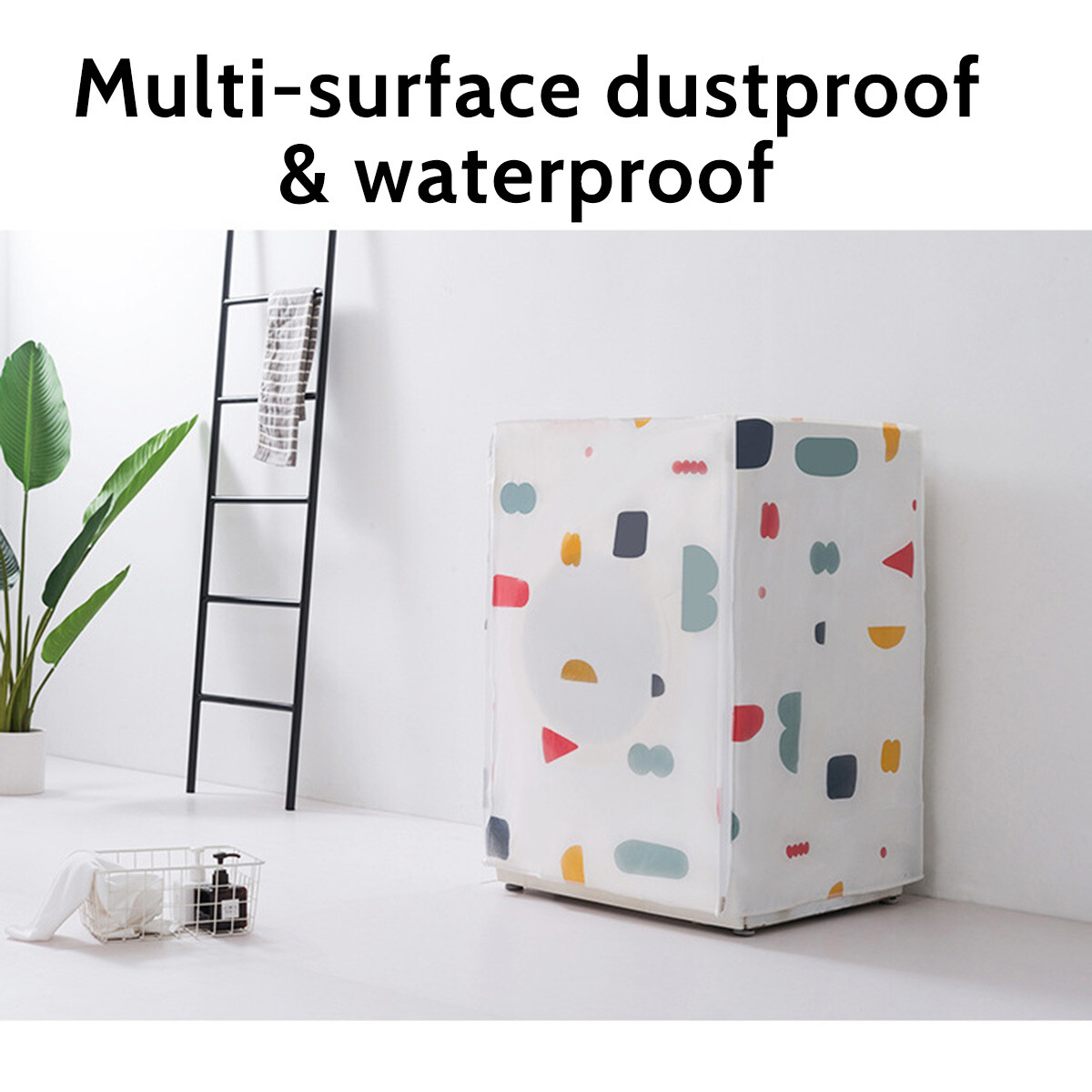 Washing Machine Dust Cover Laundry Washer Dryer Protector Dustproof Waterproof