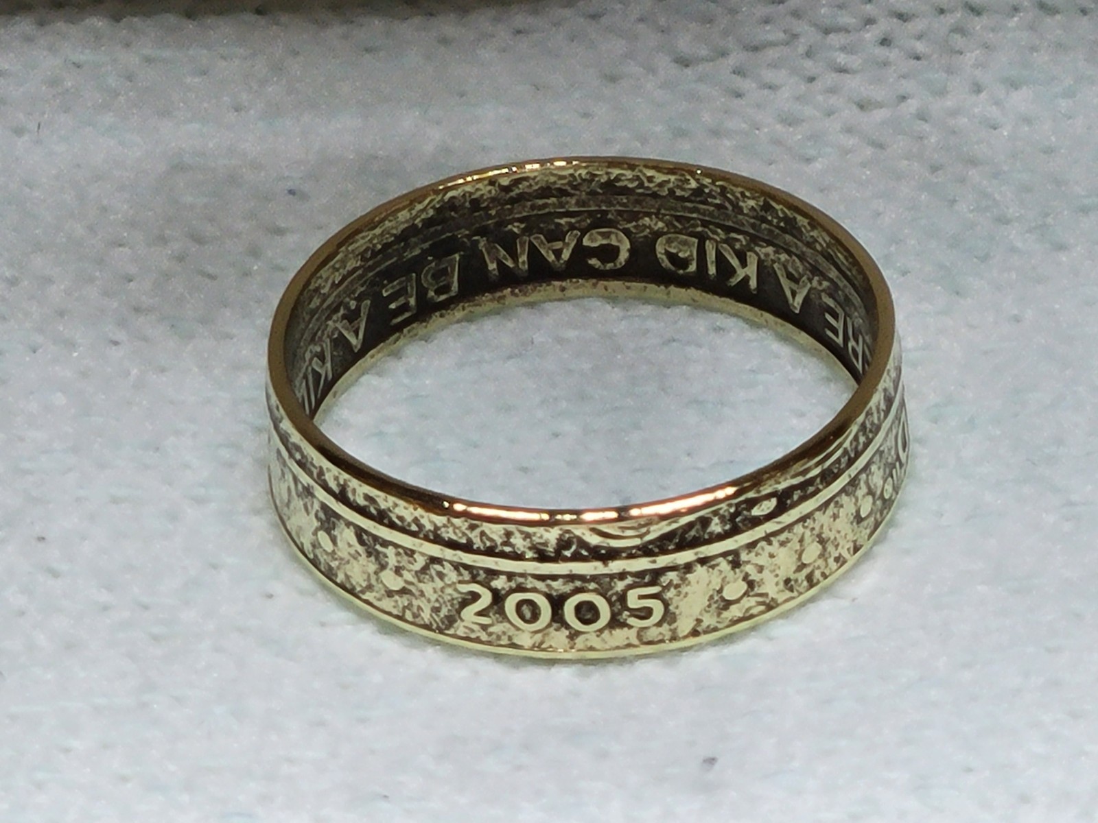 CHUCK e CHEESE- 2005 - Size 12 Token Coin Ring