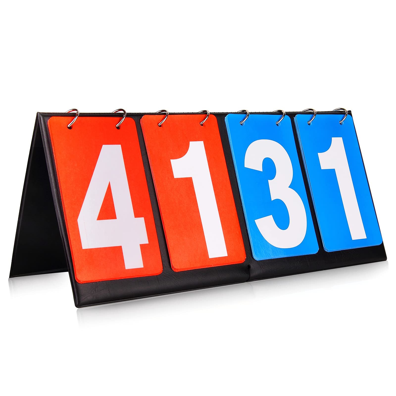 HRLORKC Scoreboard Score Keeper Flipper for 4.2 x 6.1 Inch, Blue/Red
