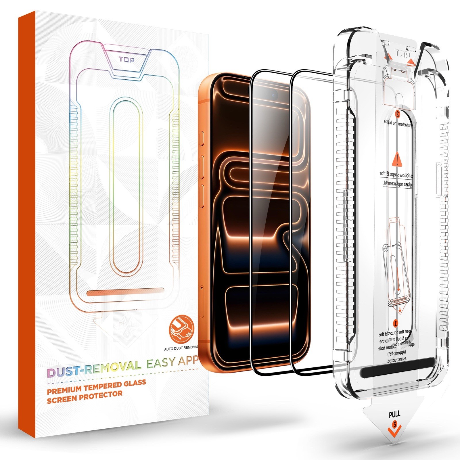 Tempered Glass Screen Protector For Apple iPhone 17 ,Iphone 17 Pro, Pro Max, Air