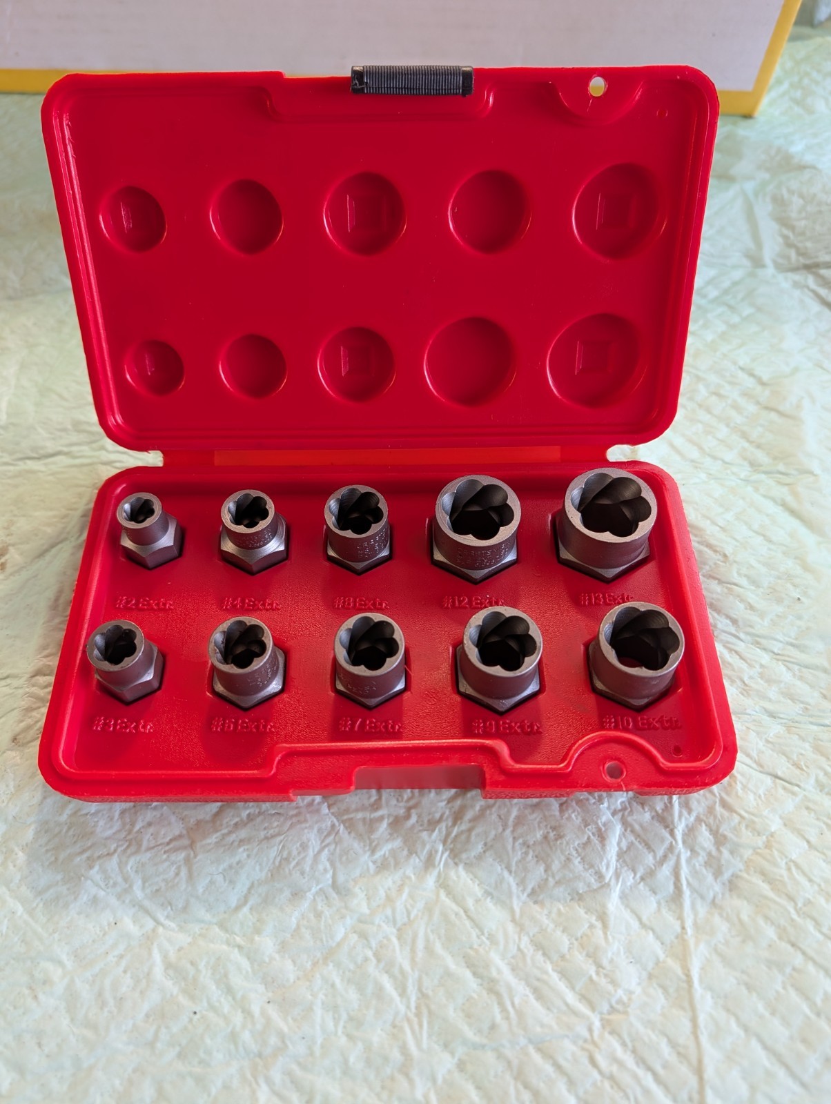 Craftsman USA 10pc Bolt Out Bolt Extractor Set
